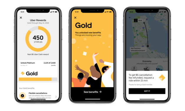 Uber lance son Programme de fidélité : Uber Rewards